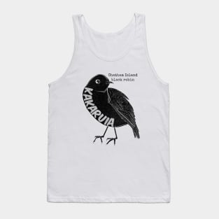 Kakaruia / Chatham Island black robin Tank Top